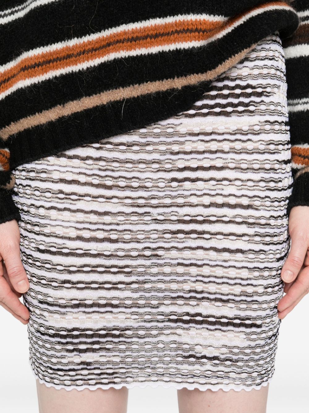 Missoni Skirts Beige Missoni