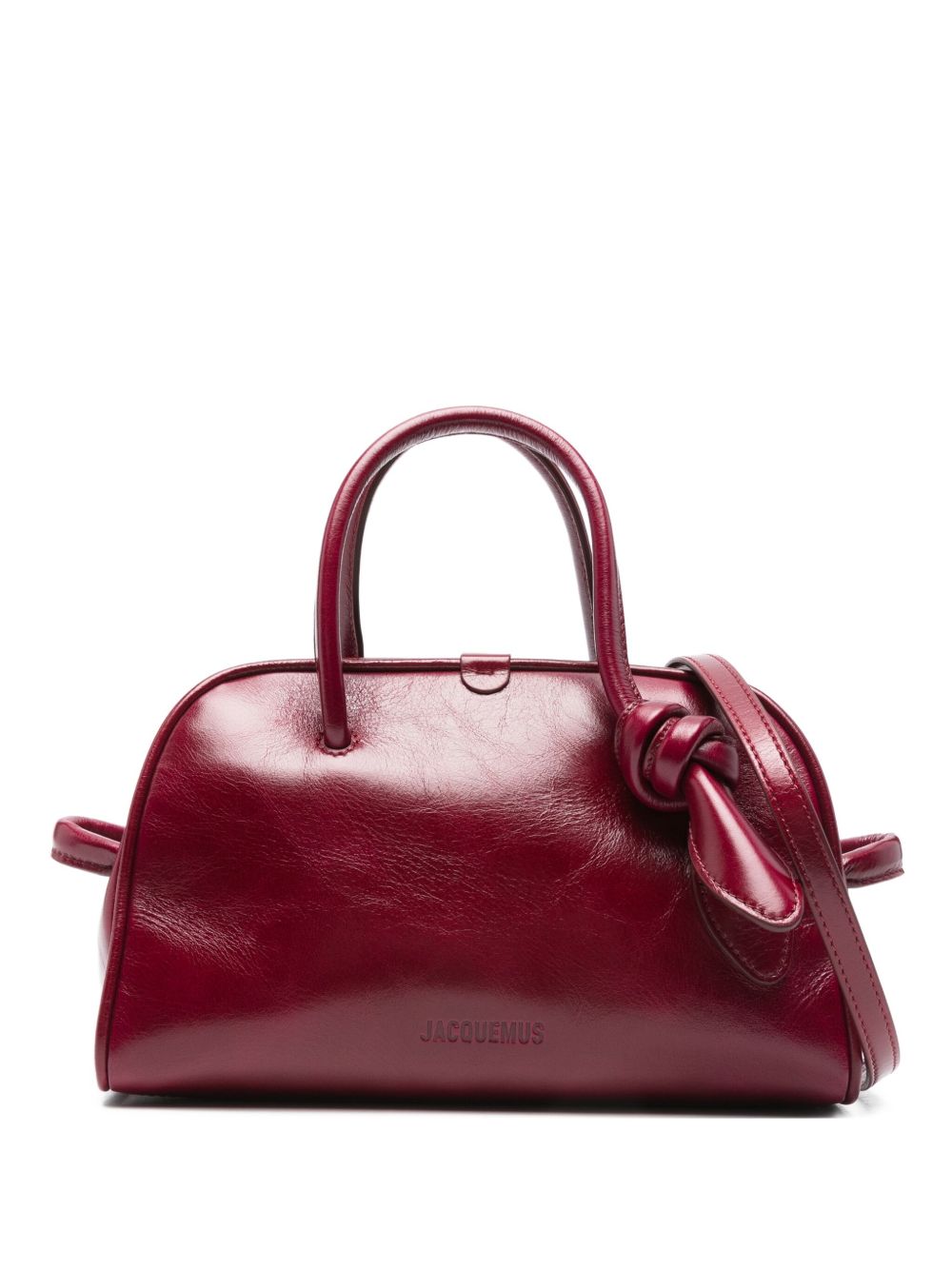 Jacquemus top-handle knot-detail bag JACQUEMUS