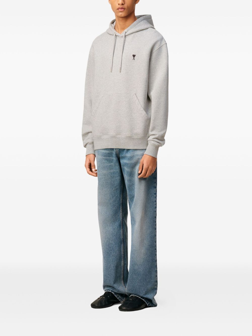 Ami Paris Sweaters Light Grey Ami Paris