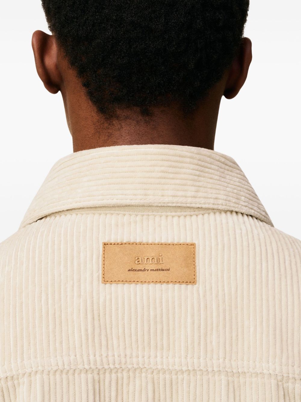 Ami Paris Shirts Ivory Ami Paris