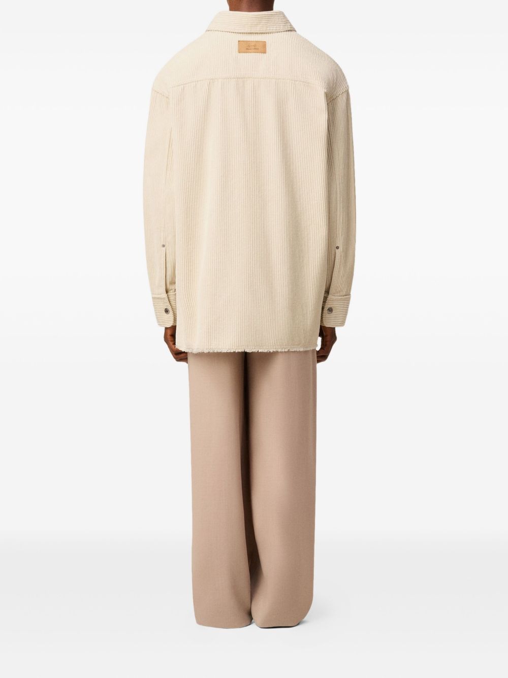 Ami Paris Shirts Ivory Ami Paris