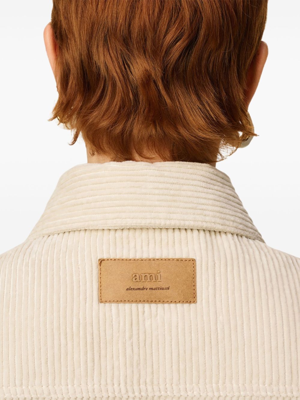 Ami Paris Shirts Ivory Ami Paris