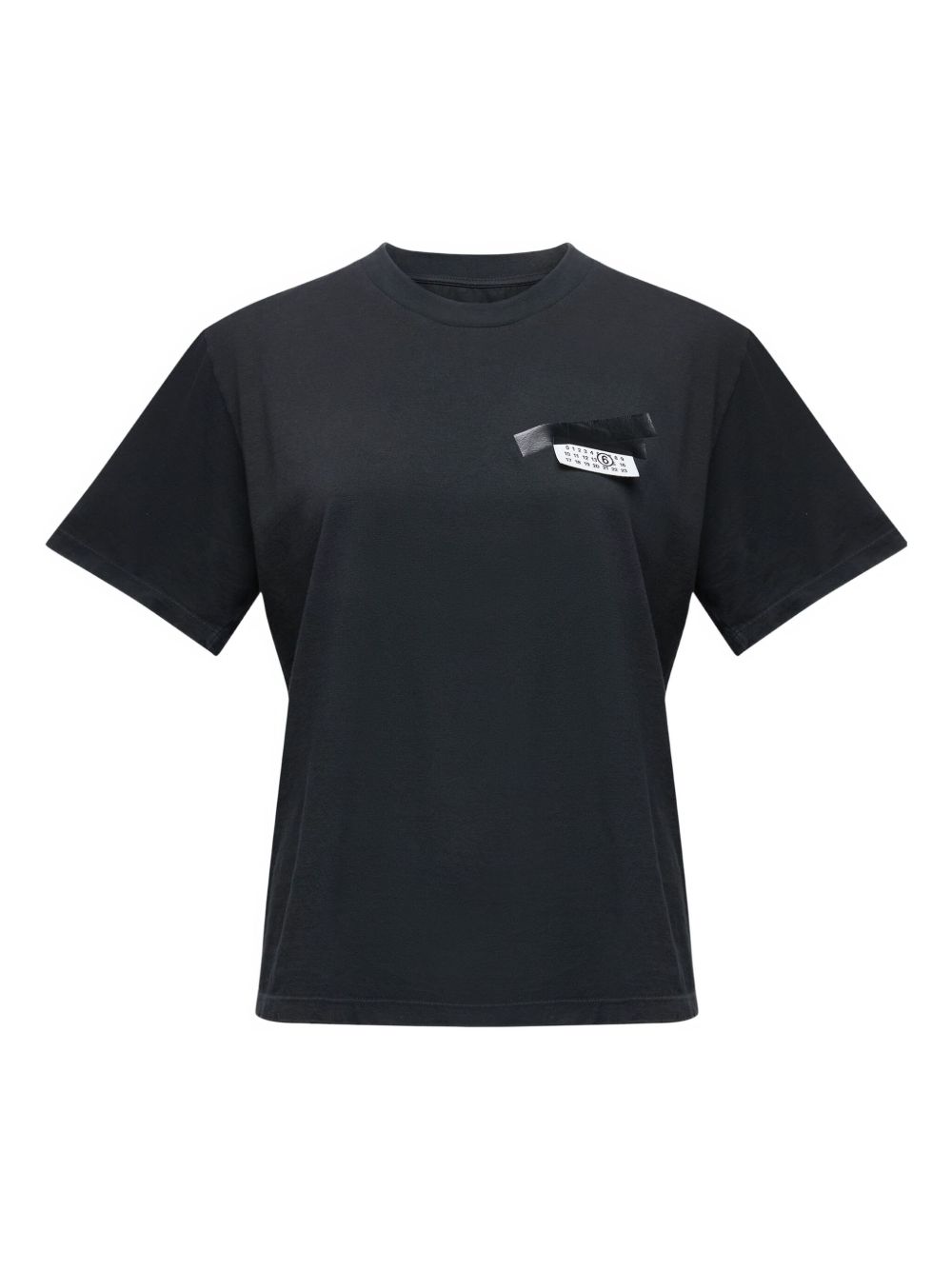 MM6 Maison Margiela T-shirts and Polos Black MM6 Maison Margiela