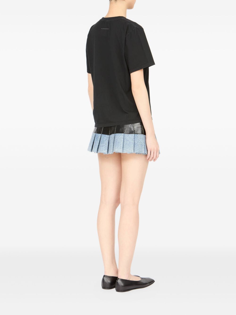 MM6 Maison Margiela T-shirts and Polos Black MM6 Maison Margiela