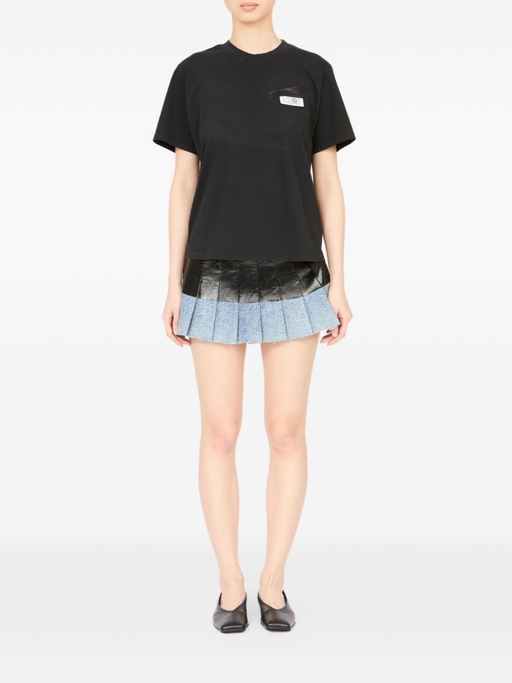 MM6 Maison Margiela T-shirts and Polos Black MM6 Maison Margiela