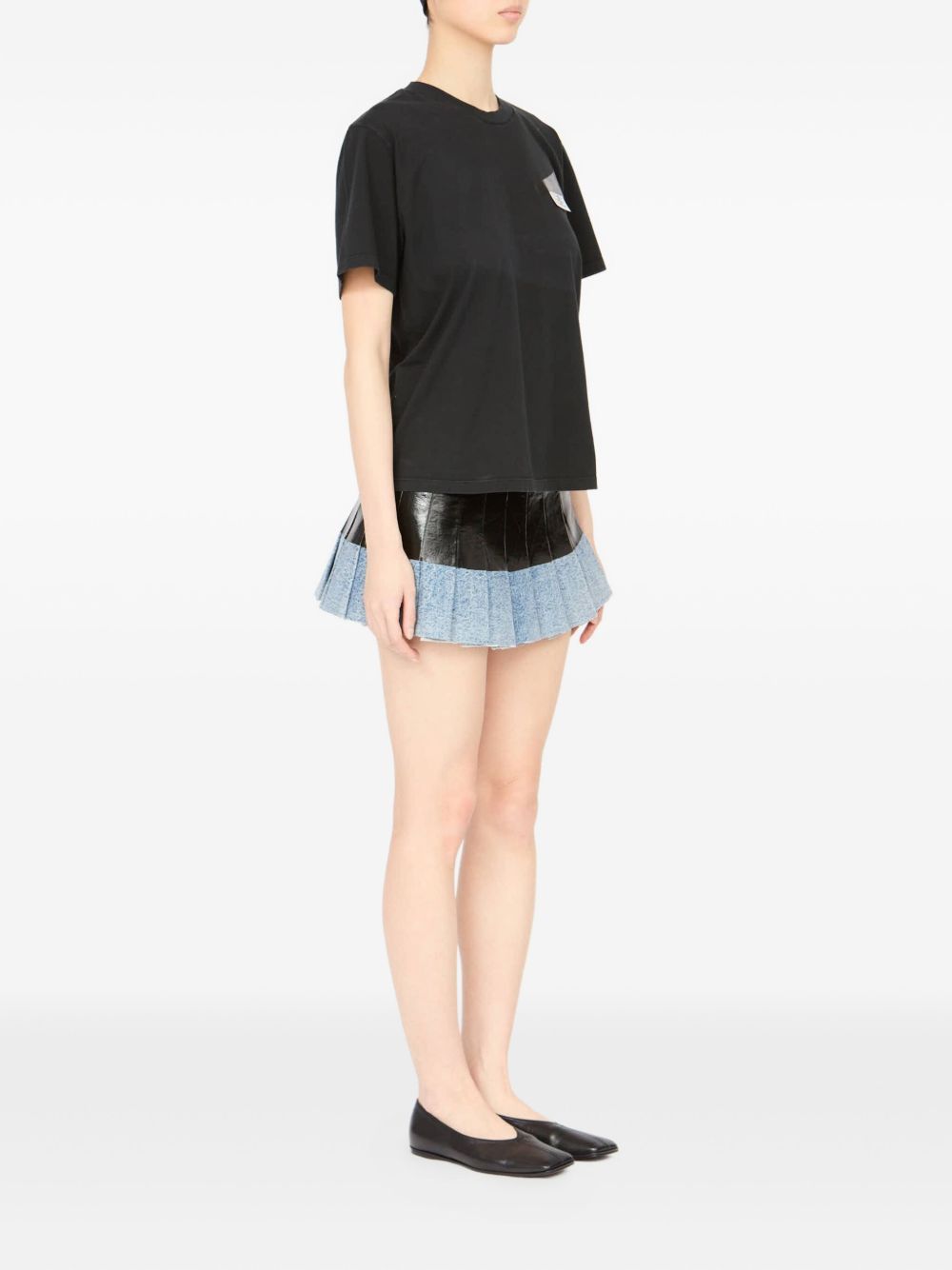 MM6 Maison Margiela T-shirts and Polos Black MM6 Maison Margiela