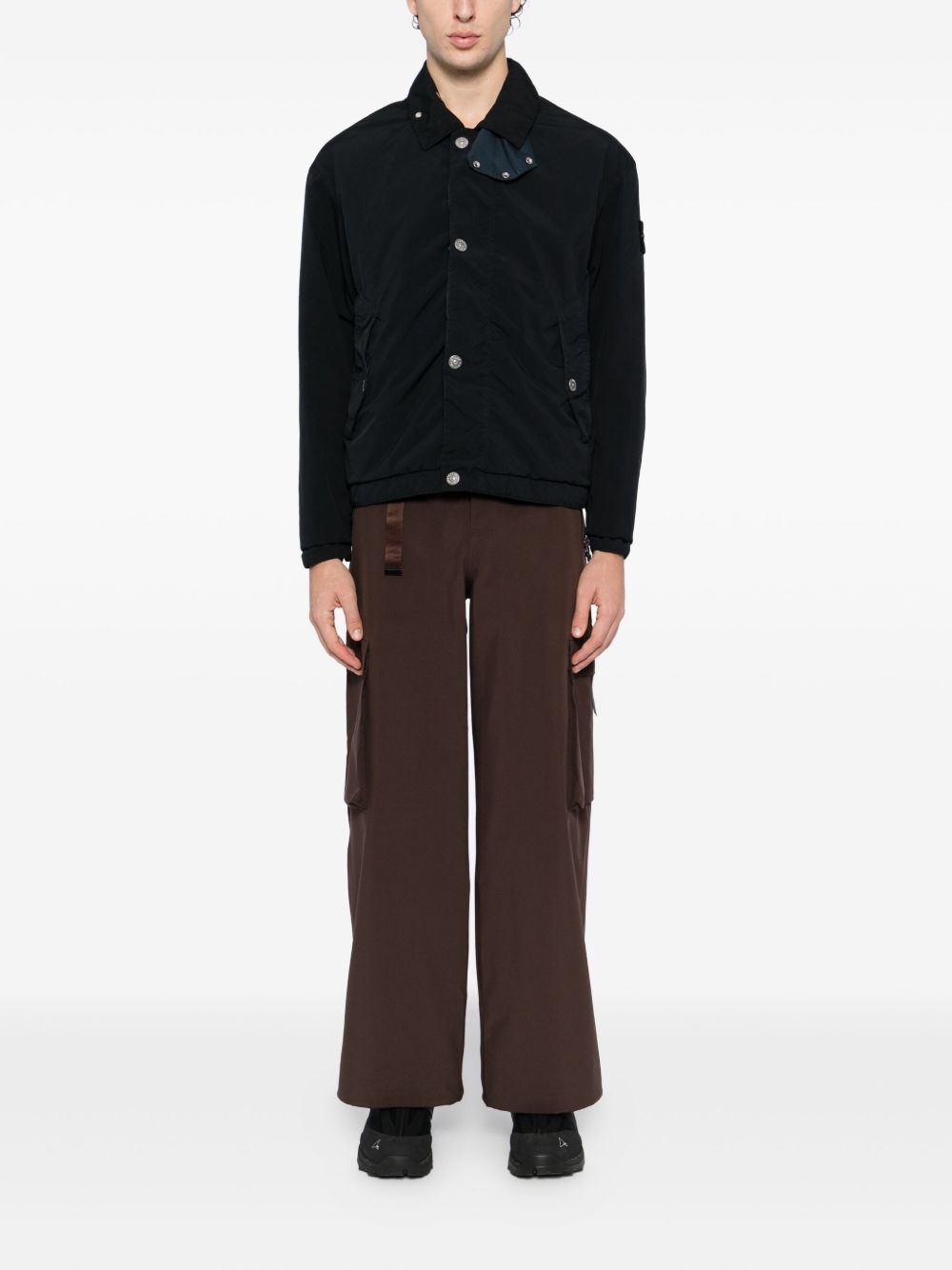 Stone Island Coats Blue Stone Island