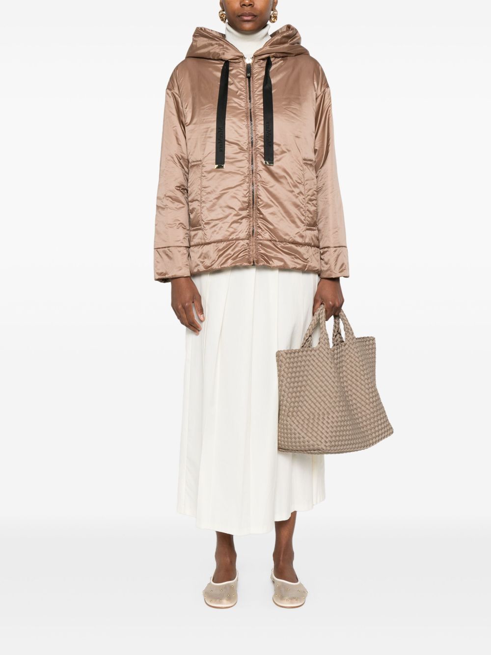 MAX MARA THE CUBE Coats Brown MAX MARA THE CUBE