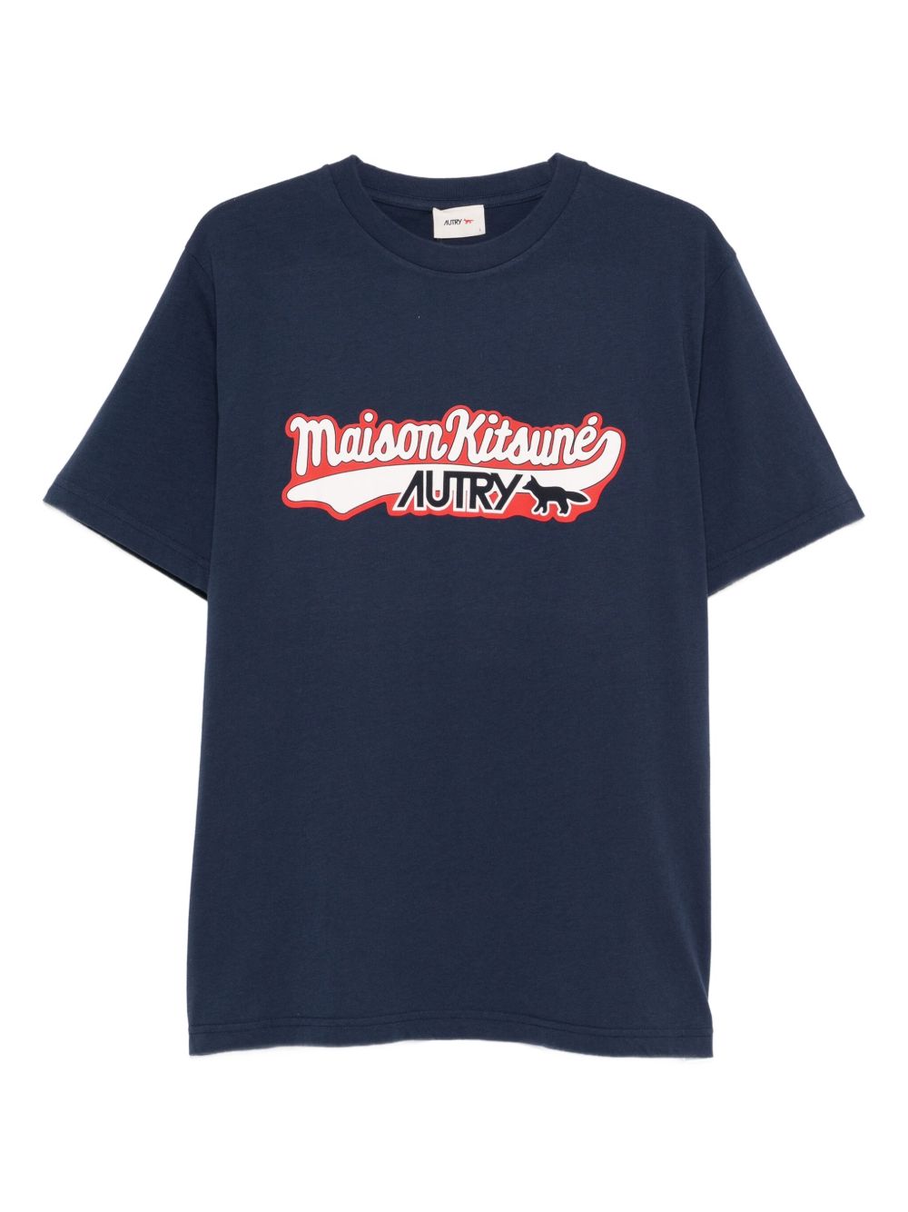 AUTRY X MAISON KITSUNE T-shirts and Polos Blue Autry X MAISON KITSUNE