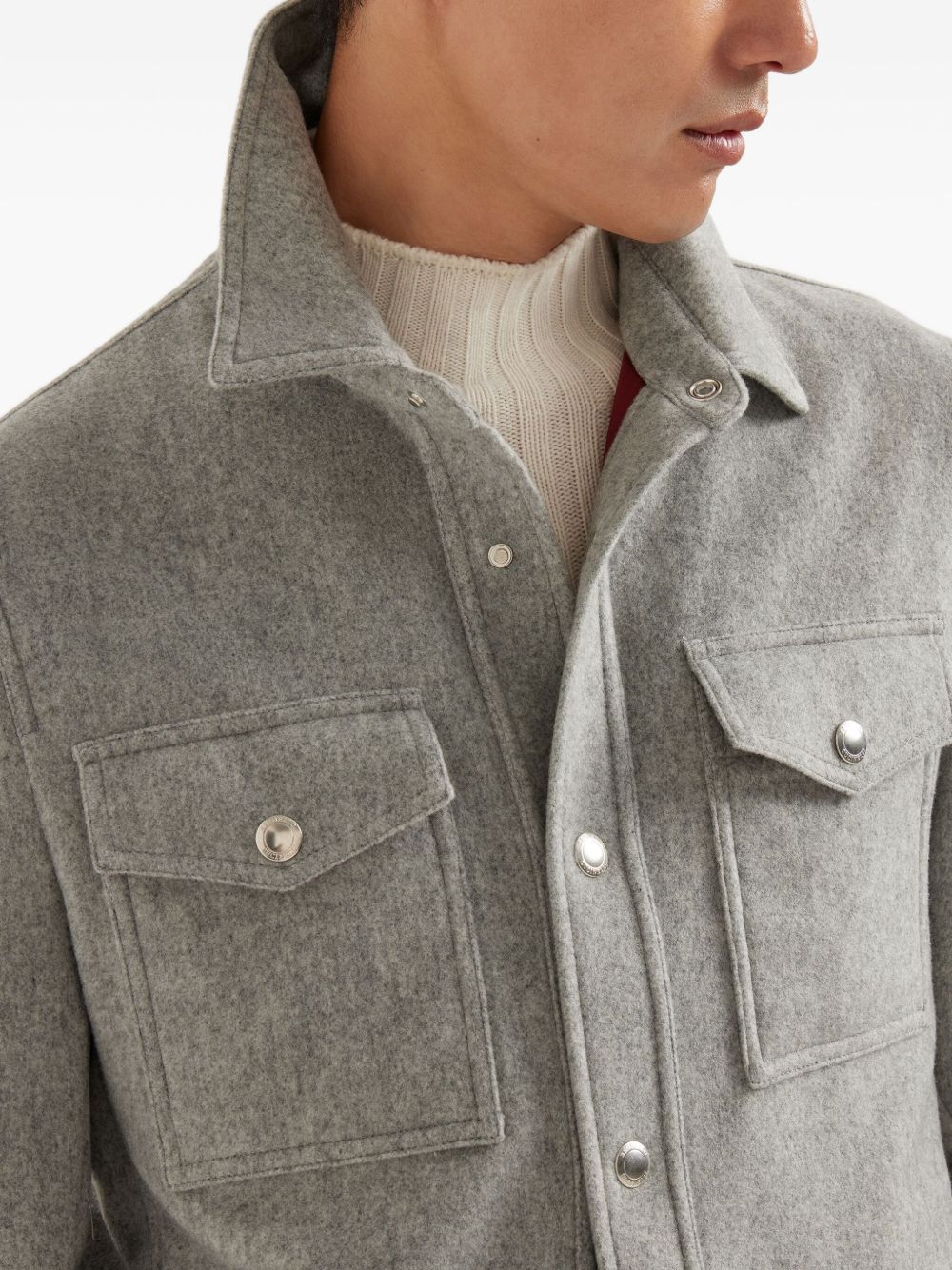 Brunello Cucinelli Shirt-style pocket jacket Brunello Cucinelli