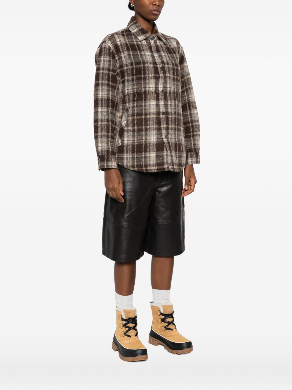 DUNST Shirts Brown Dunst