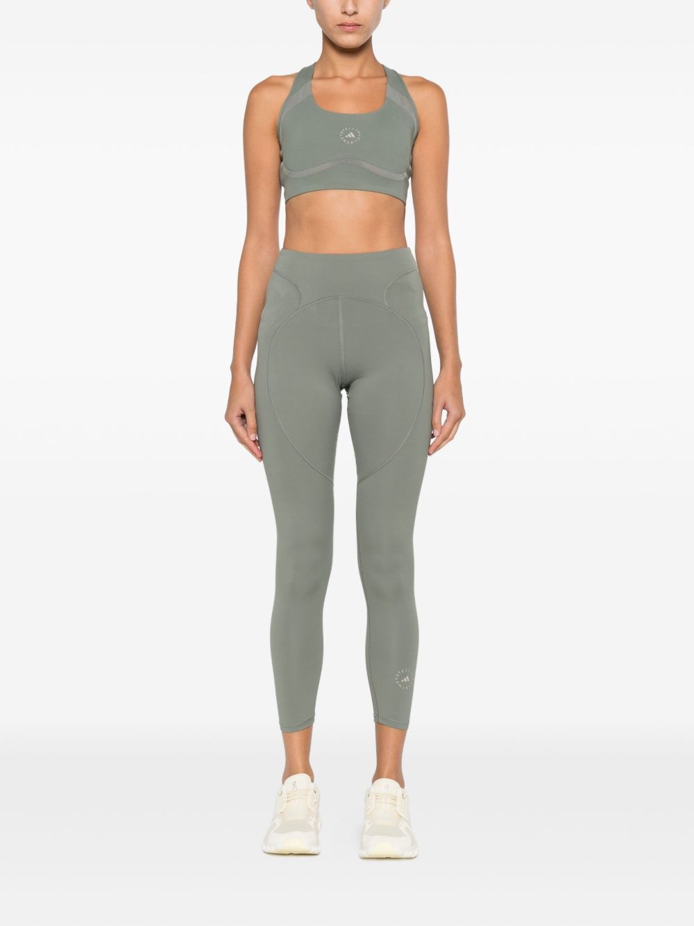 Adidas By Stella McCartney Trousers Green Adidas By Stella McCartney