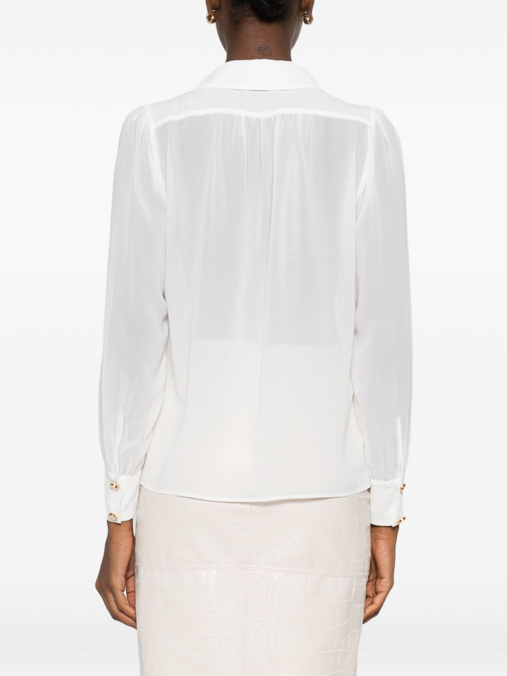 Elisabetta Franchi Shirts Ivory Elisabetta Franchi