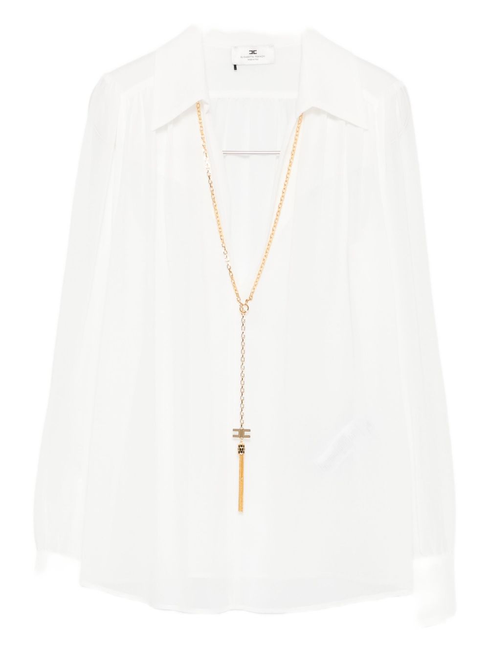 Elisabetta Franchi Shirts Ivory Elisabetta Franchi