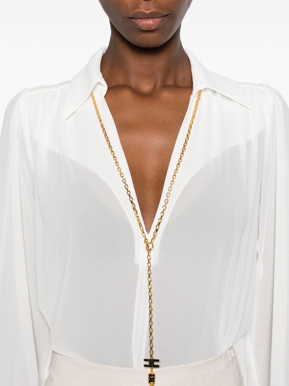 Elisabetta Franchi Shirts Ivory Elisabetta Franchi