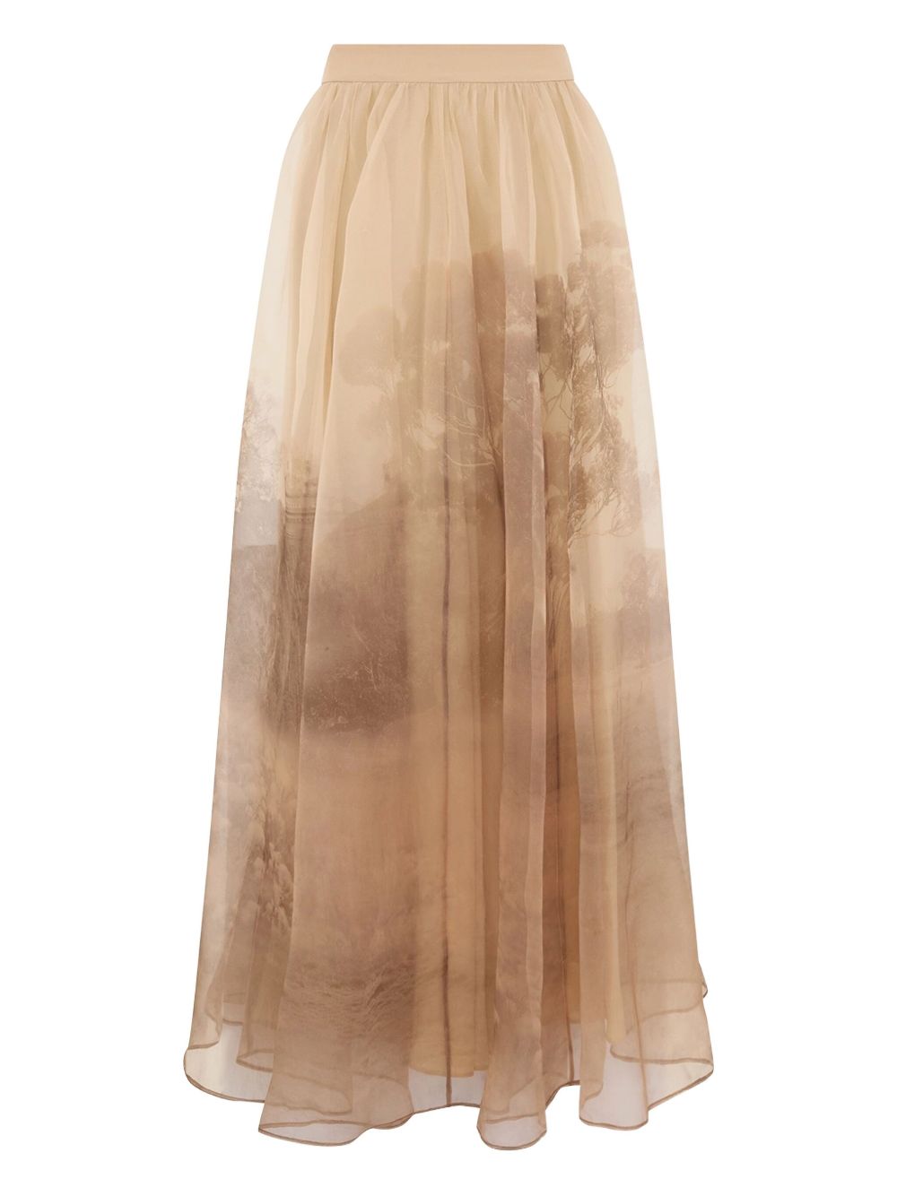 Zimmermann Memento organza maxi skirt Zimmermann