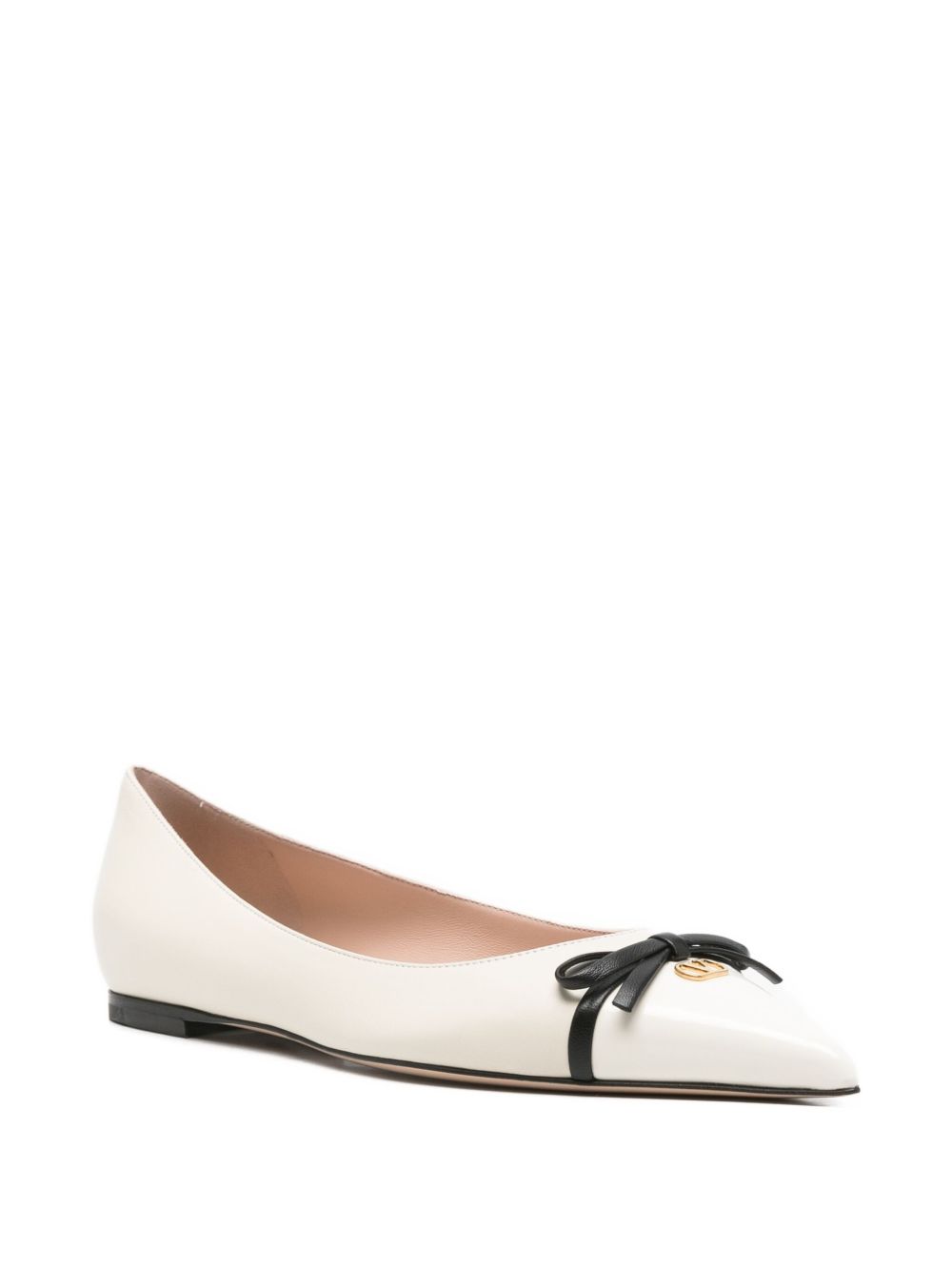 Valentino Garavani Flat shoes Ivory Valentino Garavani