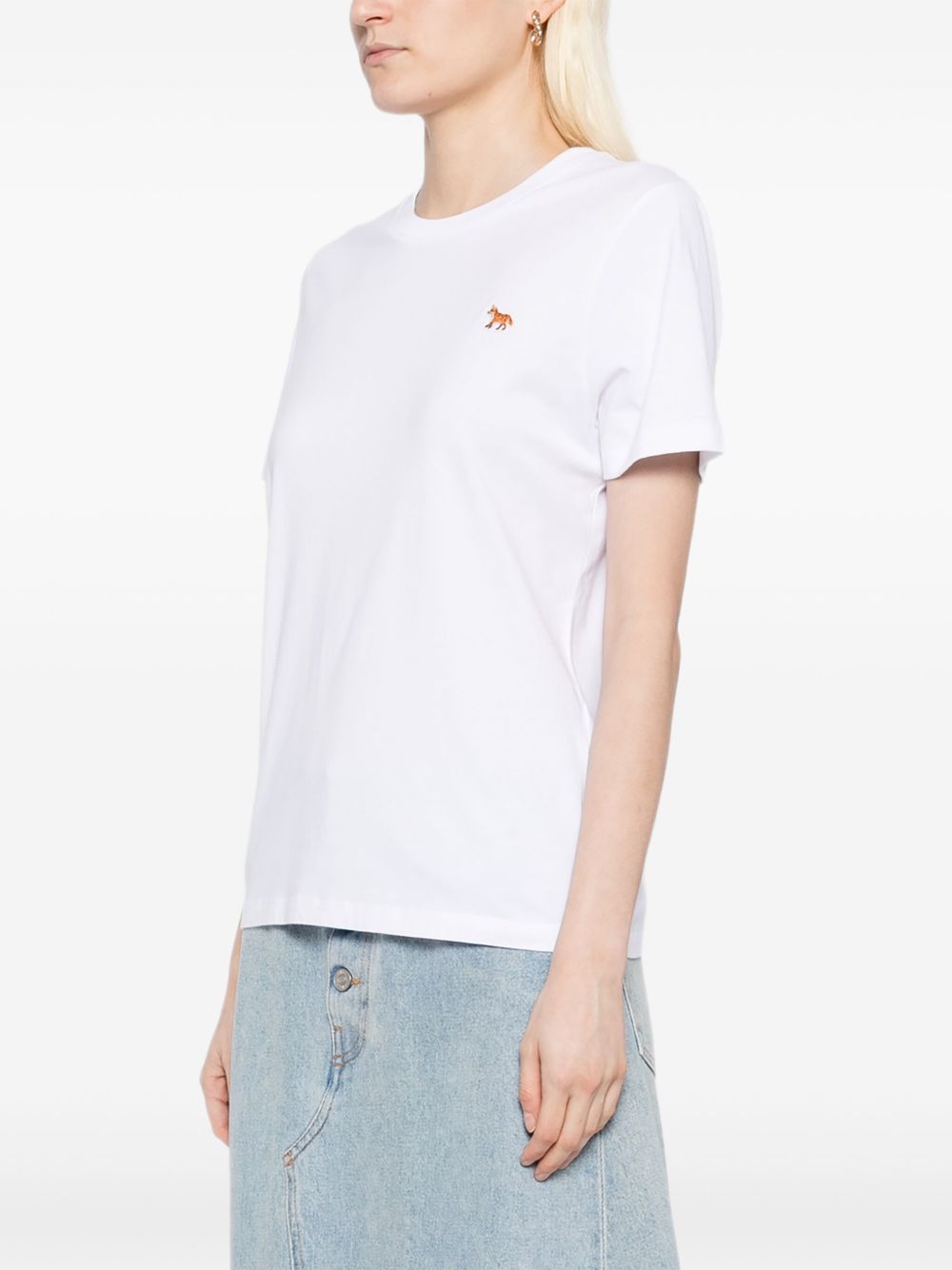 Maison Kitsuné T-shirt with embroidery Maison Kitsuné
