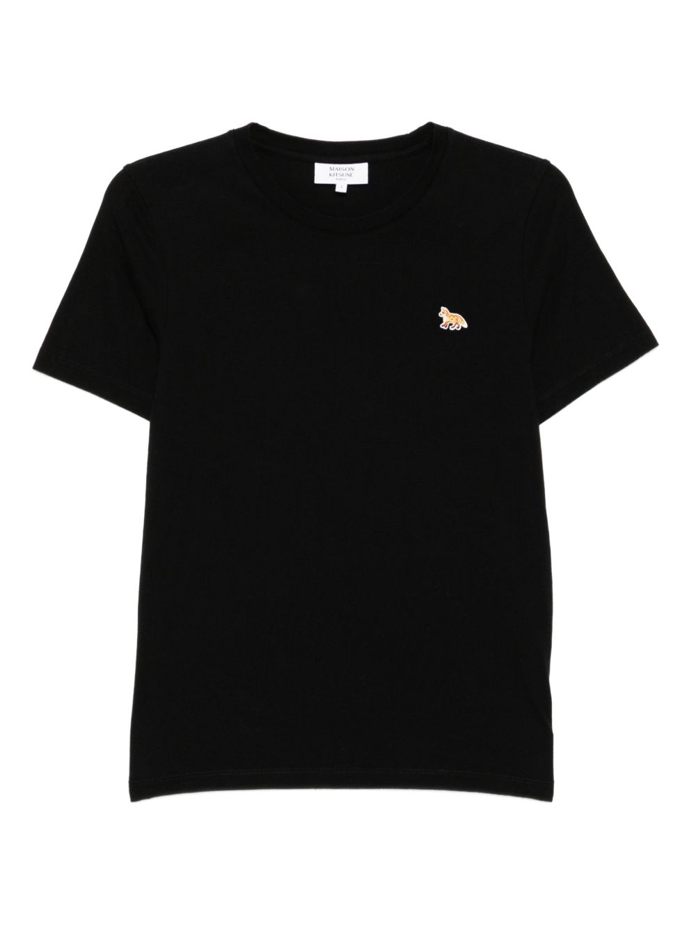 Maison Kitsuné T-shirt with embroidered logo Maison Kitsuné