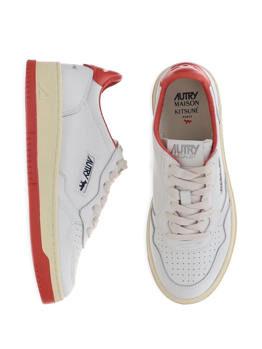 AUTRY X MAISON KITSUNE Sneakers Red Autry X MAISON KITSUNE
