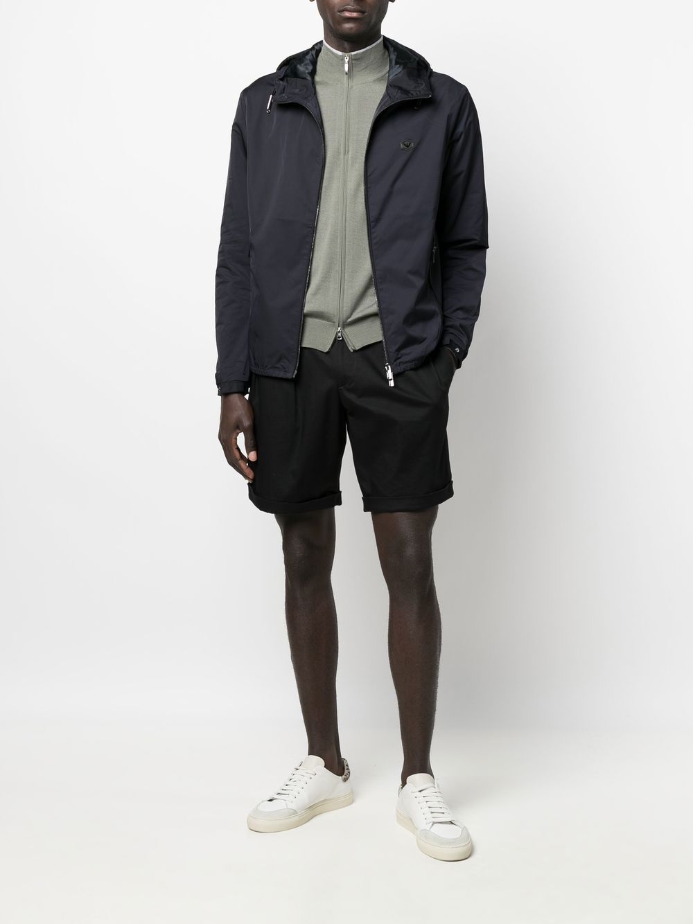 Emporio Armani Water-repellent hooded jacket Emporio Armani
