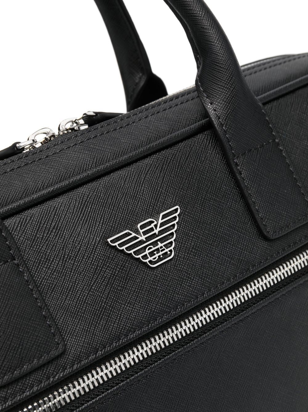 Emporio Armani Logo-plaque laptop case Emporio Armani
