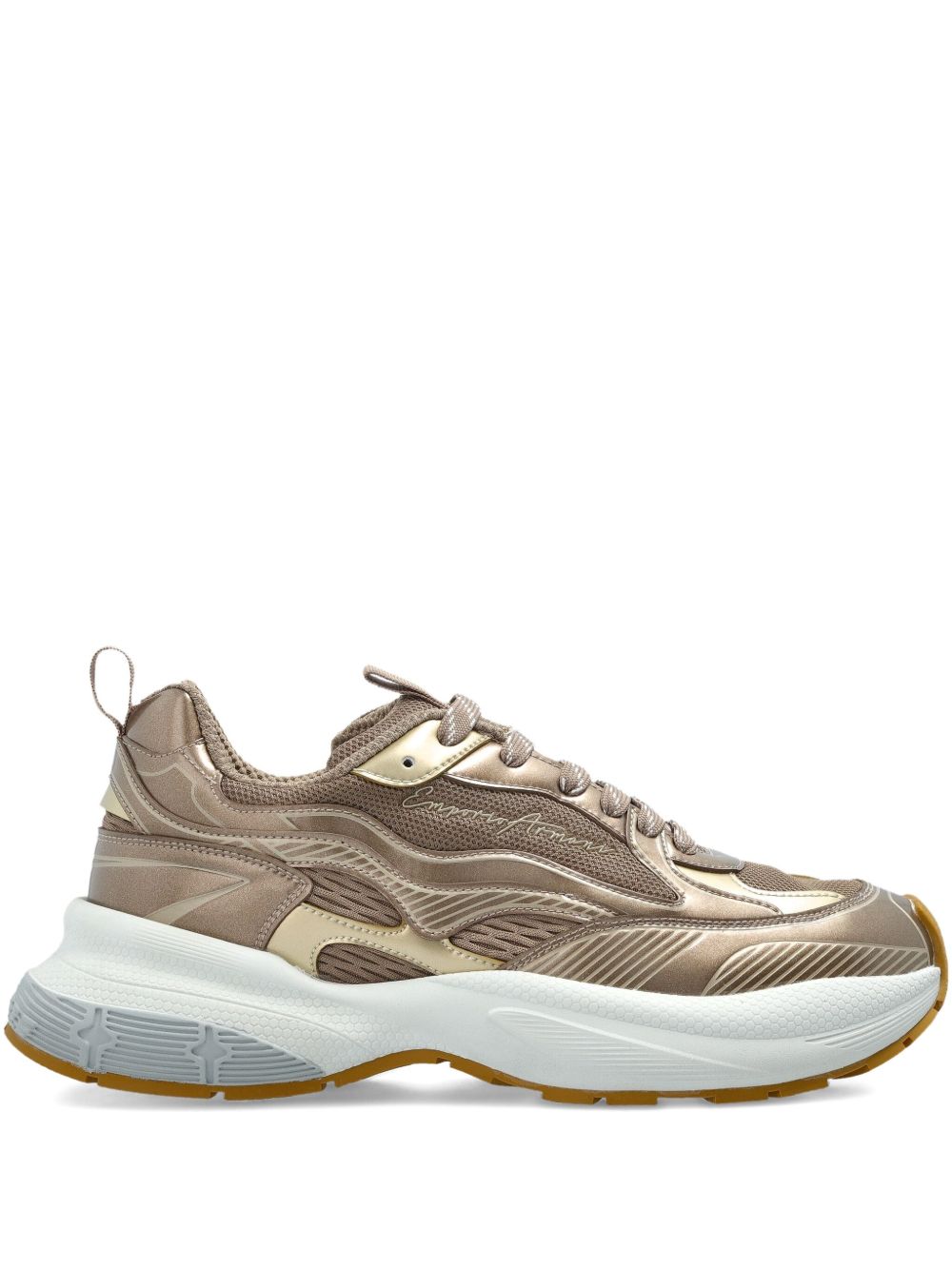 EMPORIO ARMANI EXCLUSIVE Sneakers Brown EMPORIO ARMANI EXCLUSIVE