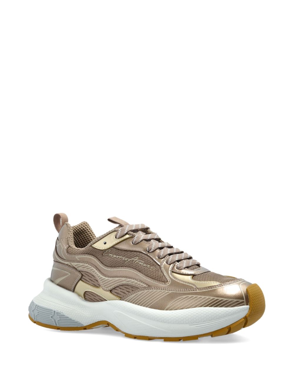 EMPORIO ARMANI EXCLUSIVE Sneakers Brown EMPORIO ARMANI EXCLUSIVE