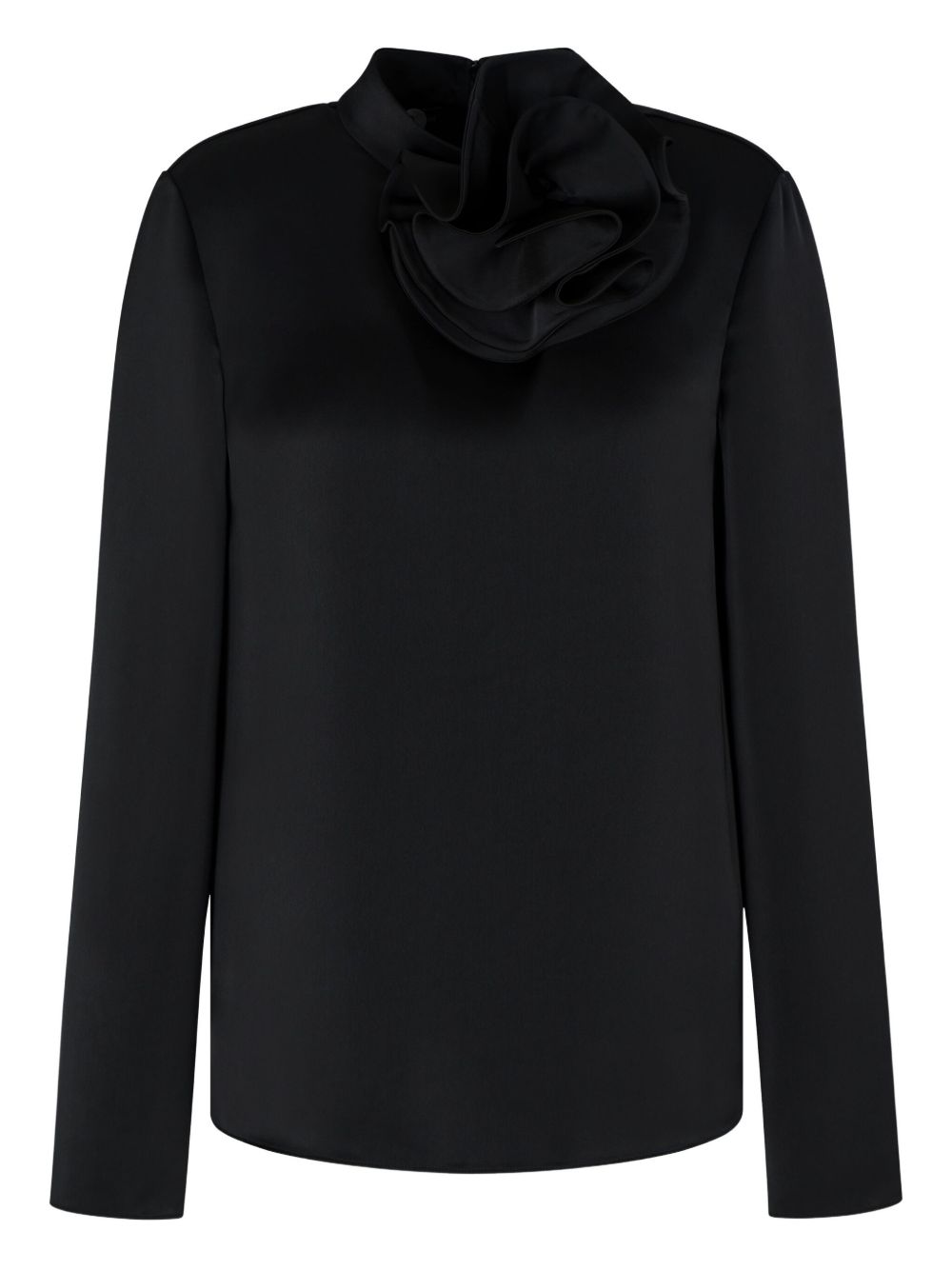 Emporio Armani Blouse with satin flower detail Emporio Armani