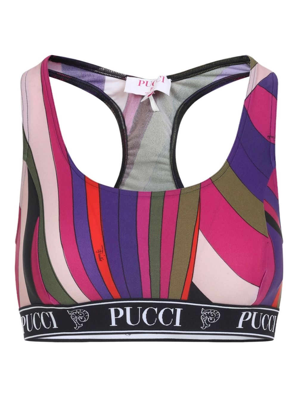 Pucci Racer-back sports bra Pucci