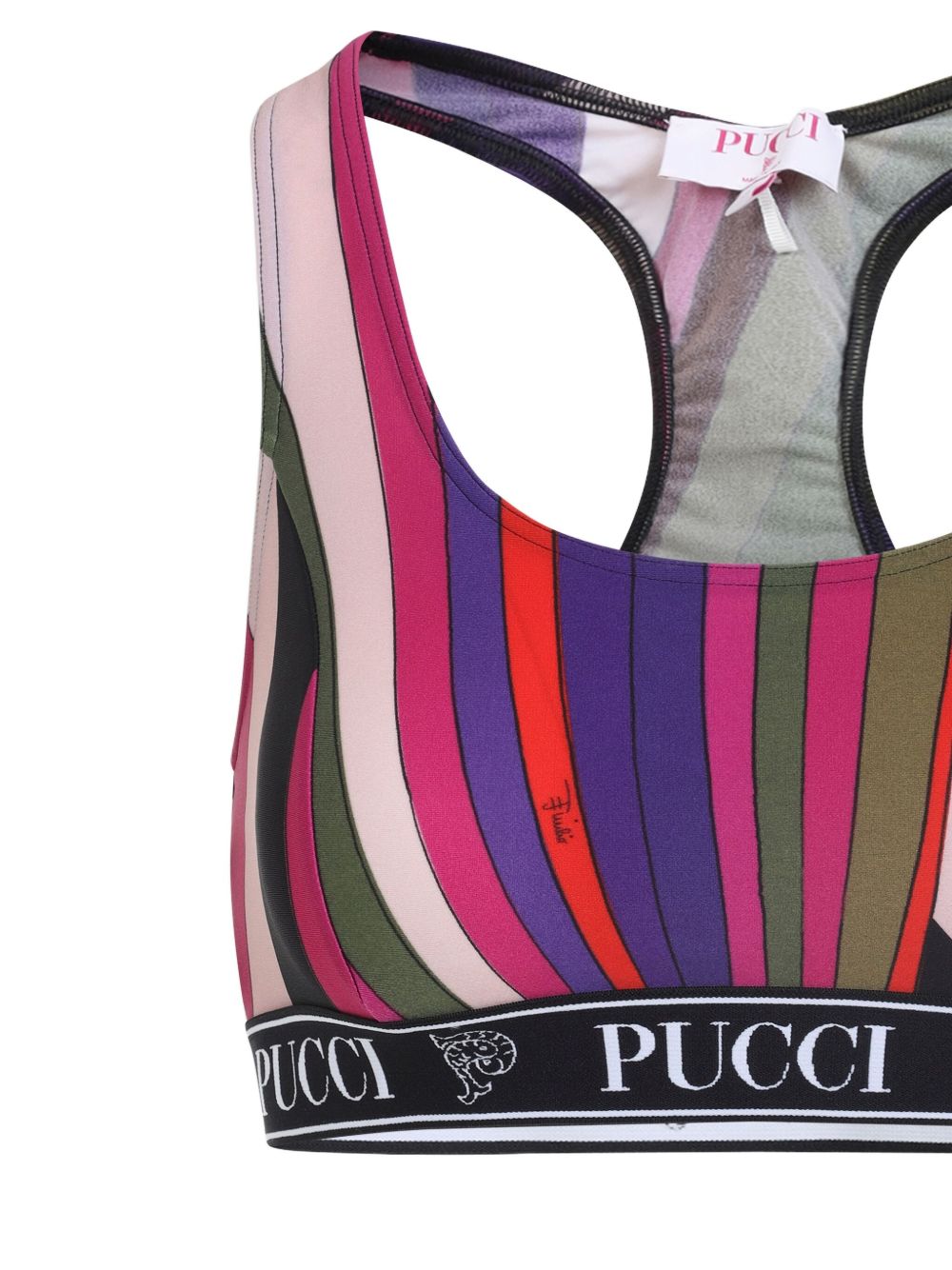 Pucci Racer-back sports bra Pucci