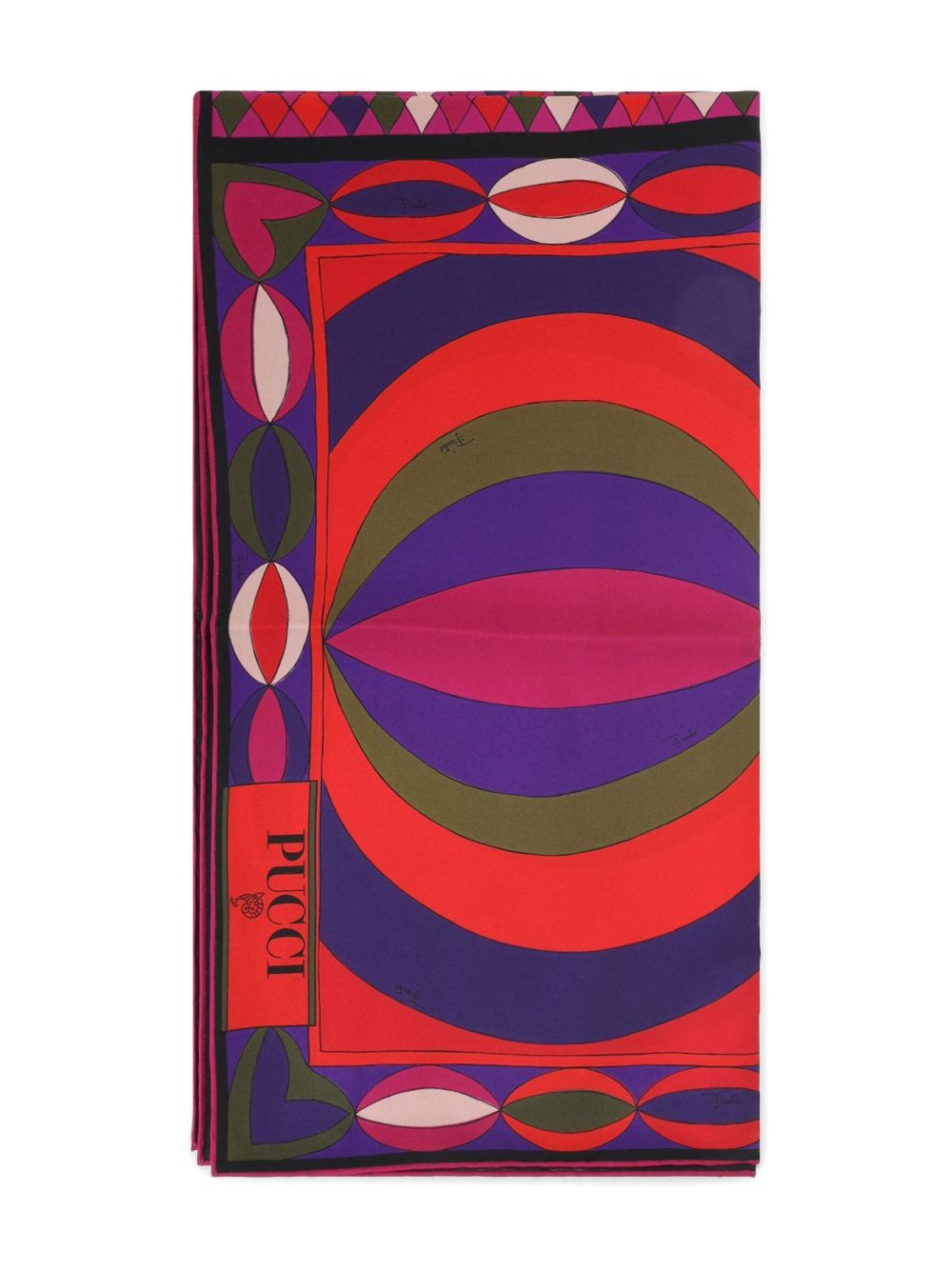 Pucci Scarfs MultiColour Pucci