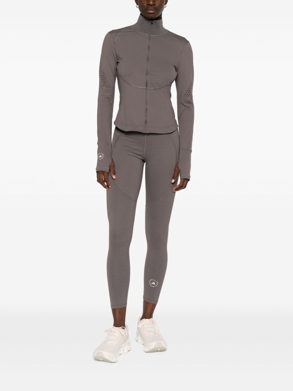 Adidas By Stella McCartney Trousers Brown Adidas By Stella McCartney