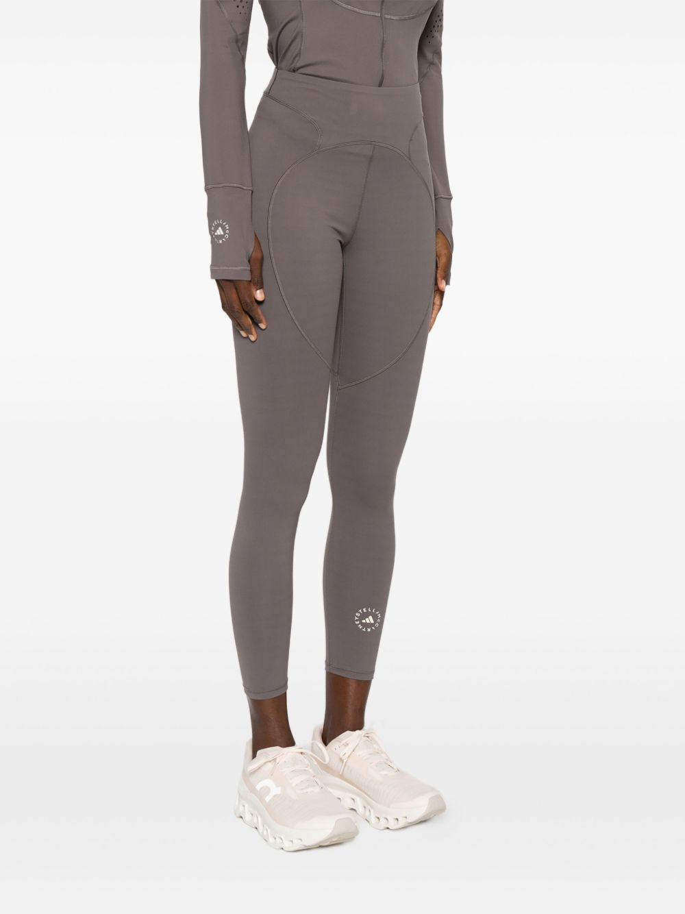 Adidas By Stella McCartney Trousers Brown Adidas By Stella McCartney