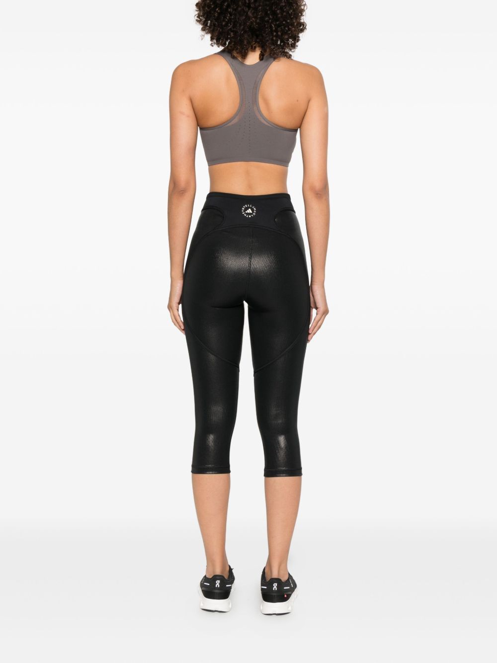 Adidas By Stella McCartney Trousers Black Adidas By Stella McCartney