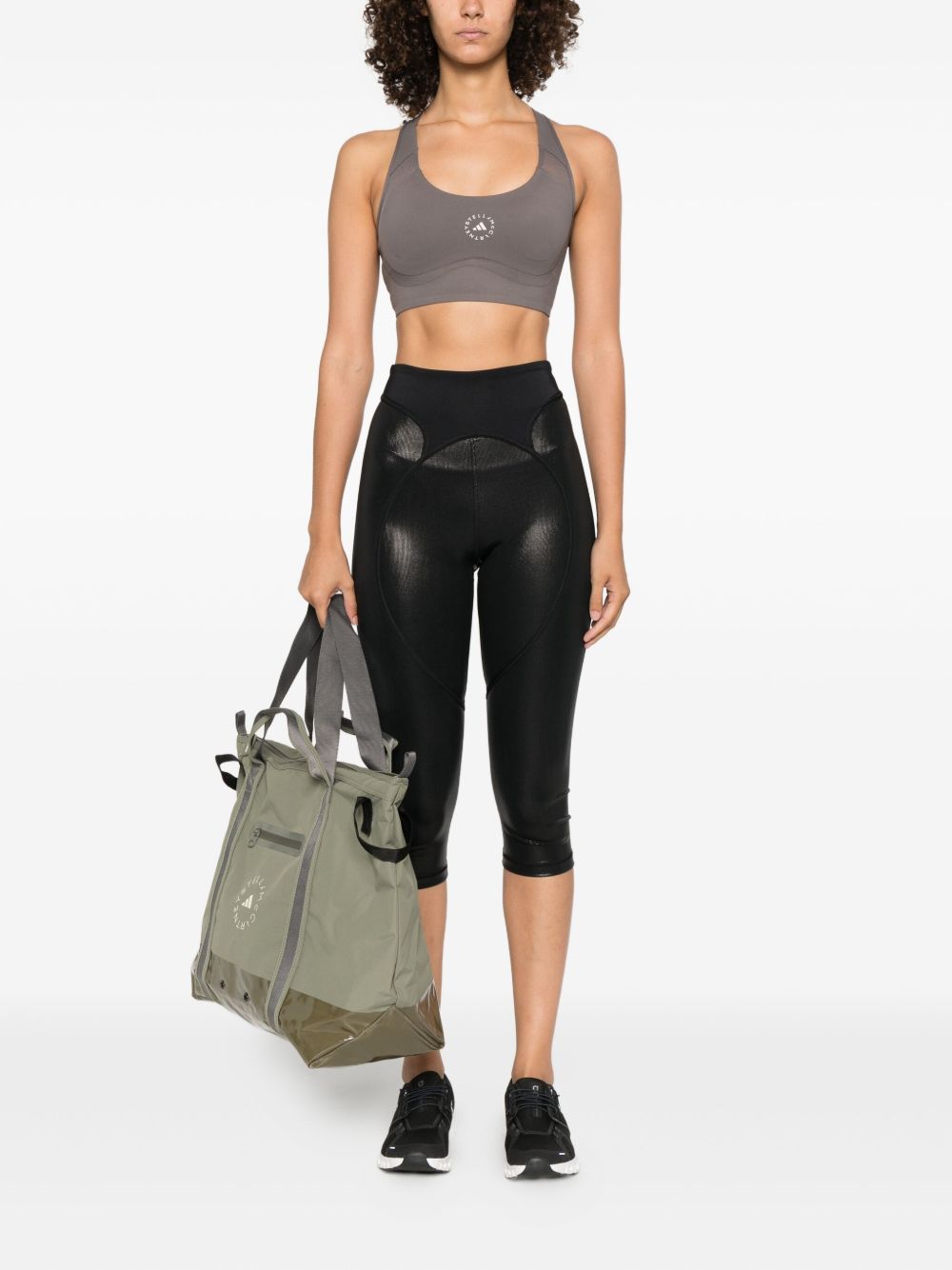Adidas By Stella McCartney Trousers Black Adidas By Stella McCartney