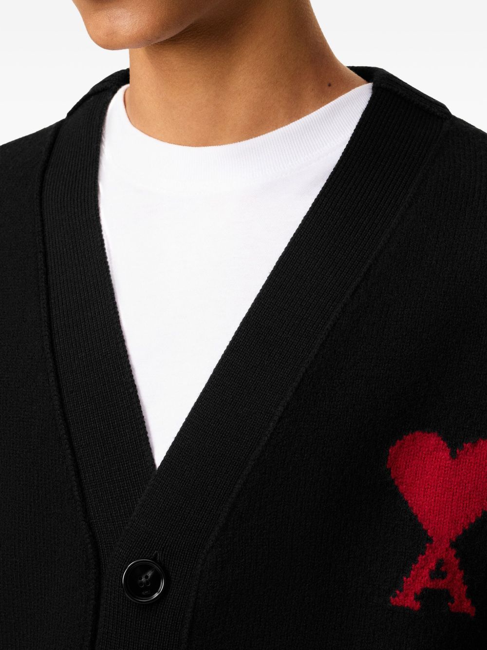 Ami Paris Sweaters Black Ami Paris