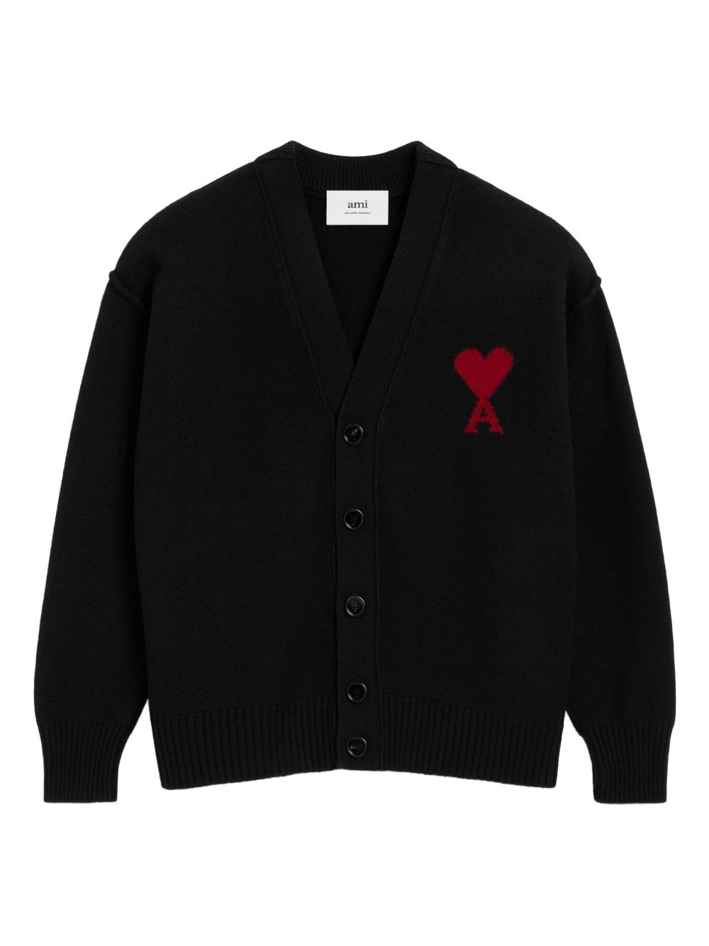 Ami Paris Sweaters Black Ami Paris