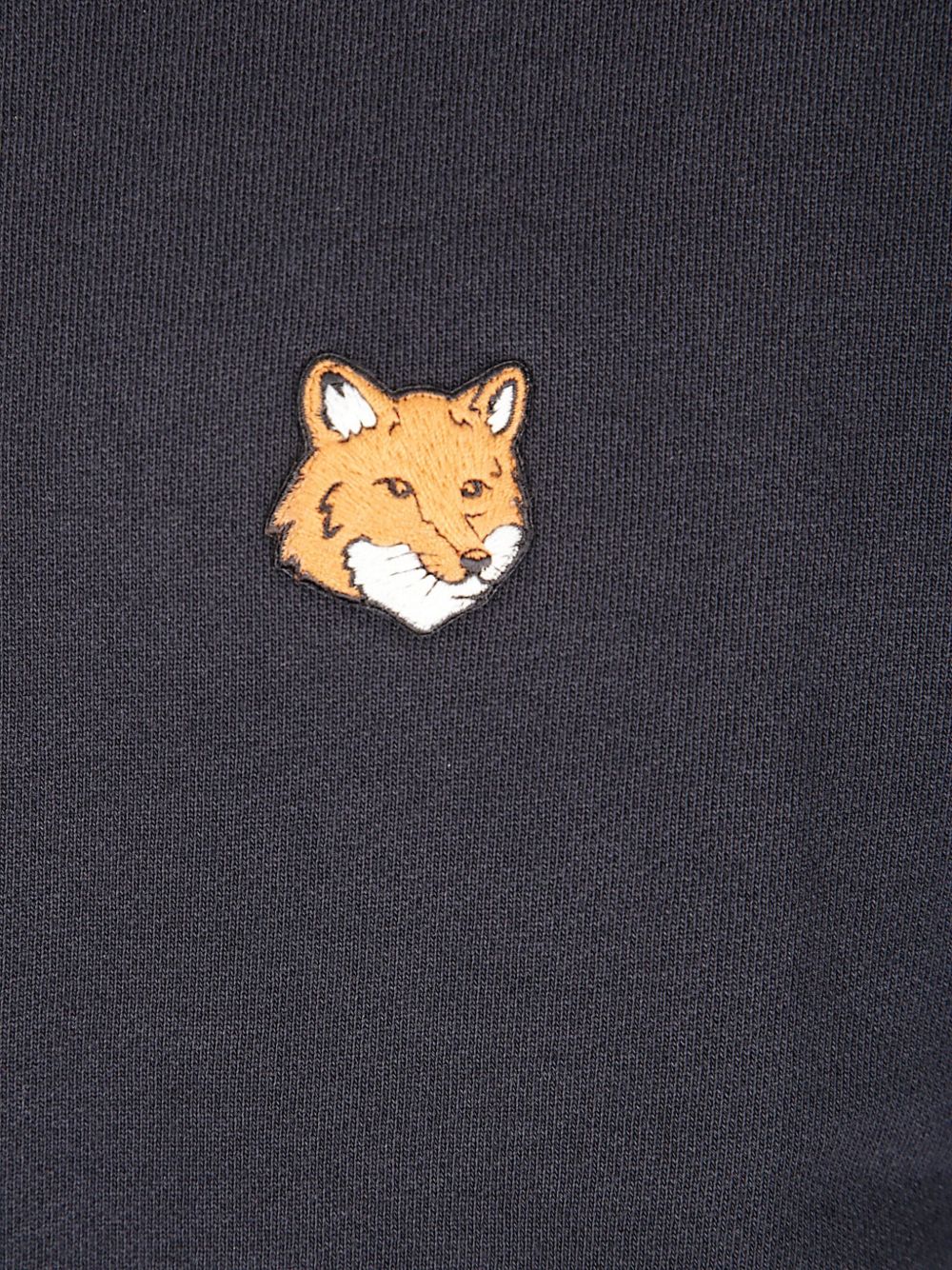 Maison Kitsuné Fox Head-motif cotton sweatshirt Maison Kitsuné