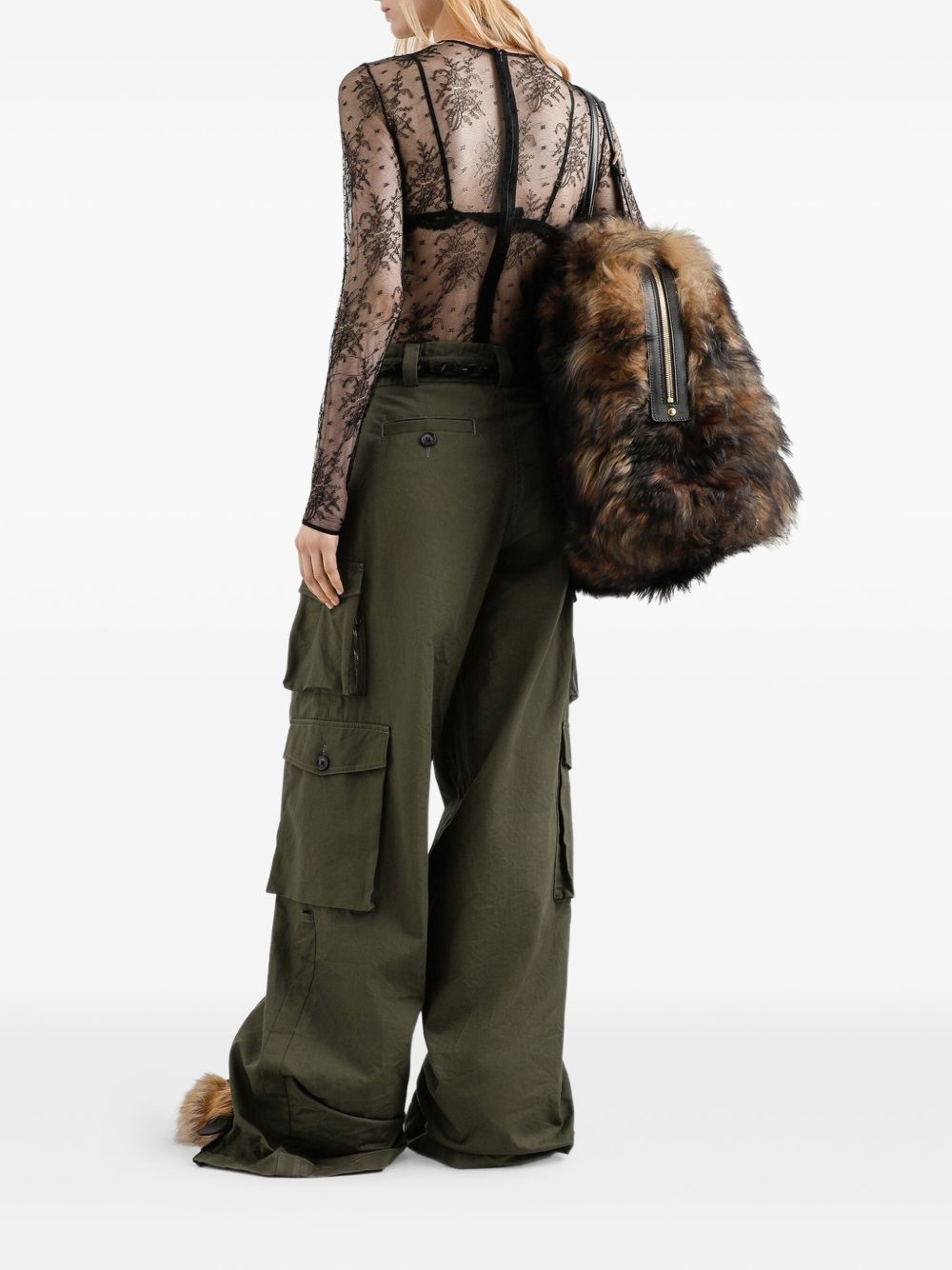 Dolce & Gabbana Chantilly lace bodysuit Dolce & Gabbana