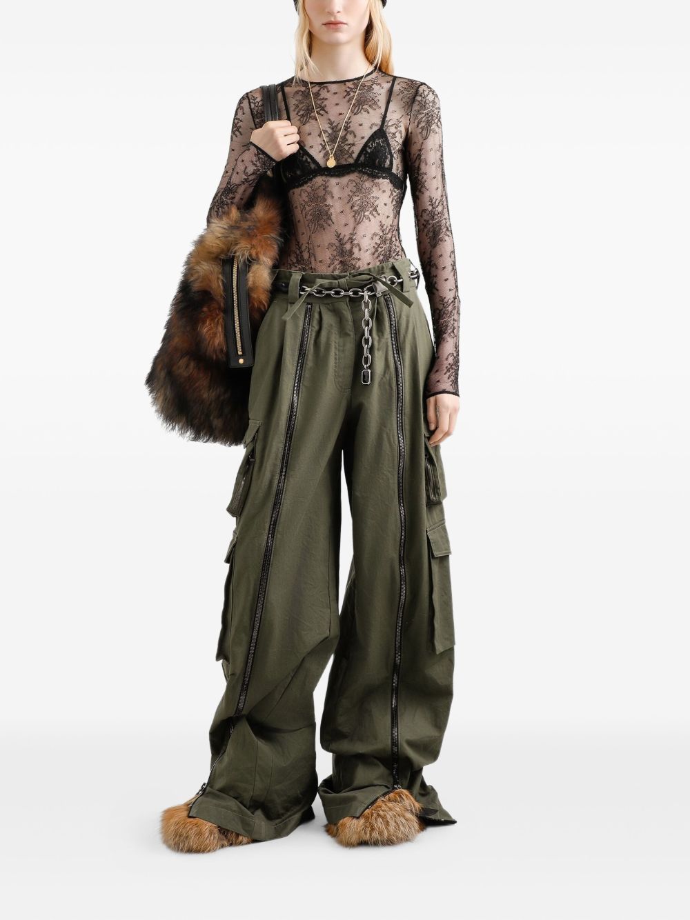 Dolce & Gabbana Chantilly lace bodysuit Dolce & Gabbana