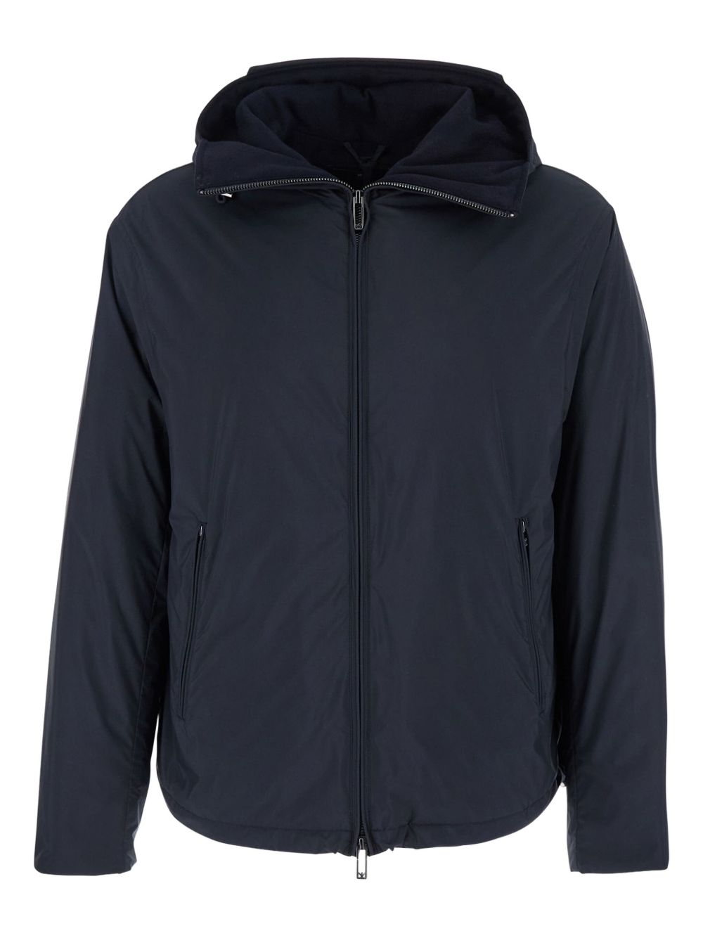 Emporio Armani Hooded zip-front jacket Emporio Armani