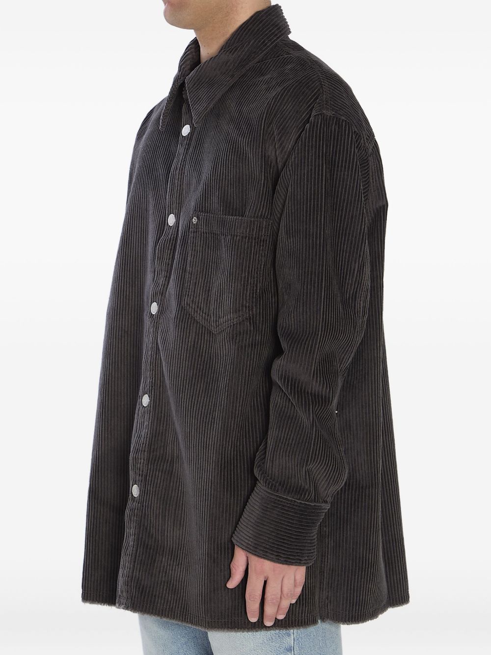 Ami Paris Shirts Grey Ami Paris