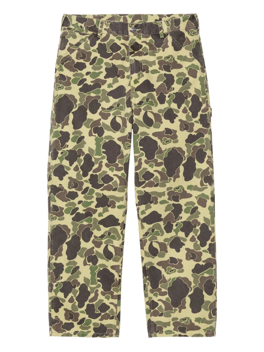 CARHARTT WIP MAIN Trousers Green Carhartt Wip Main