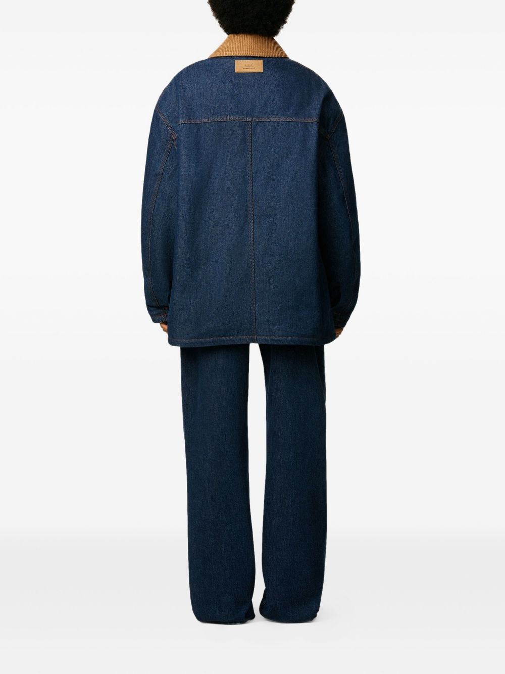 Ami Paris Coats Blue Ami Paris