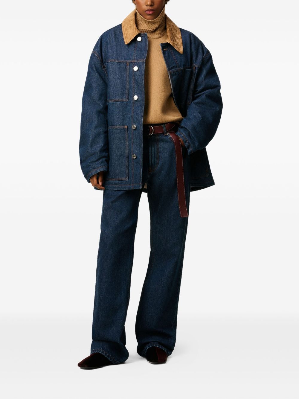 Ami Paris Coats Blue Ami Paris