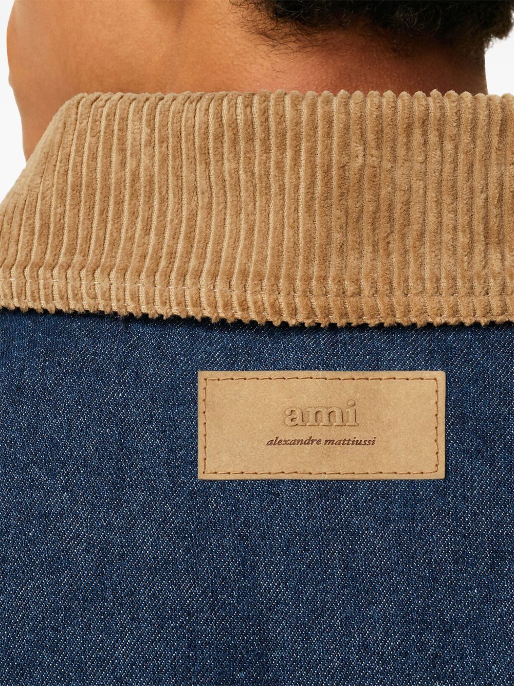 Ami Paris Coats Blue Ami Paris