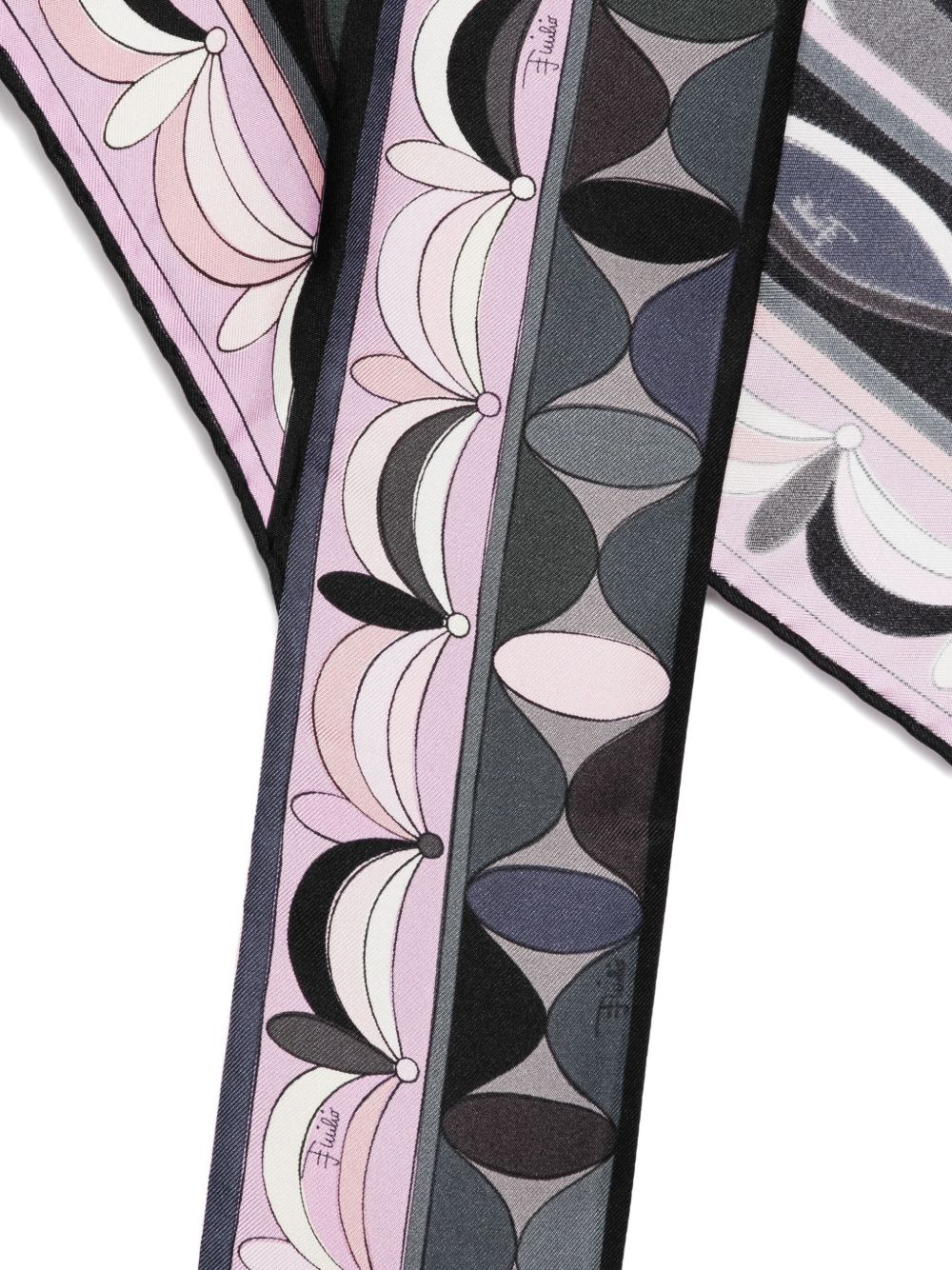 Pucci Scarfs Black Pucci