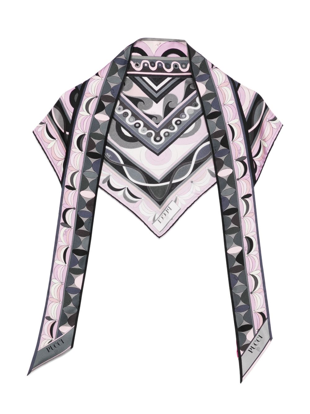 Pucci Scarfs Black Pucci