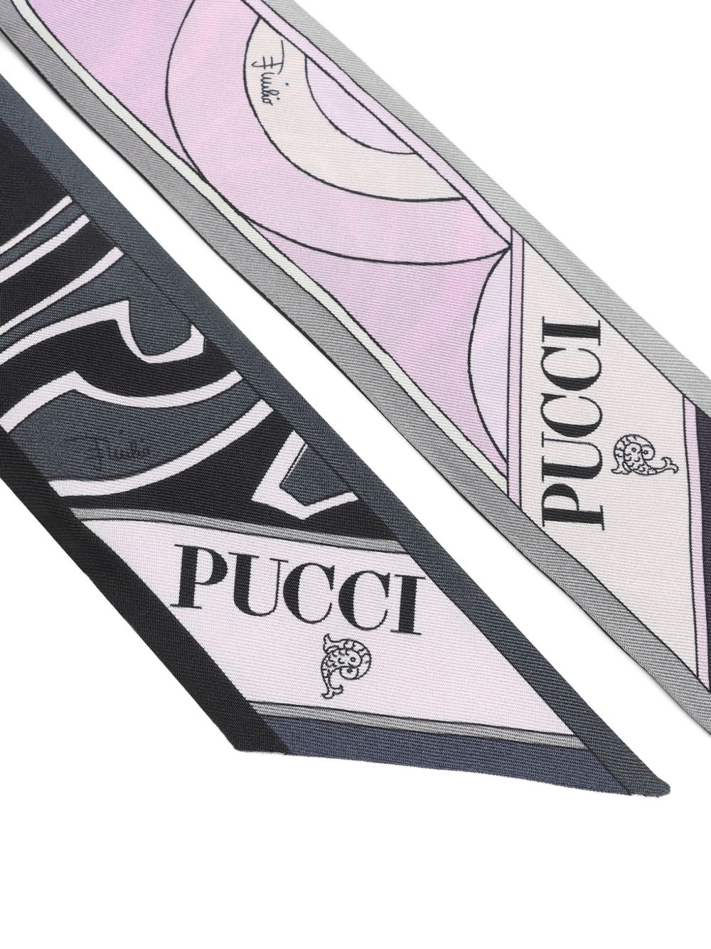 Pucci Scarfs Black Pucci